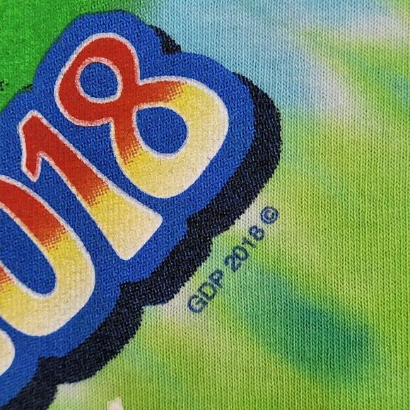 Grateful-Dead Shirt S/M 19x26 Tie-Dye Blue - Picture 2 of 14